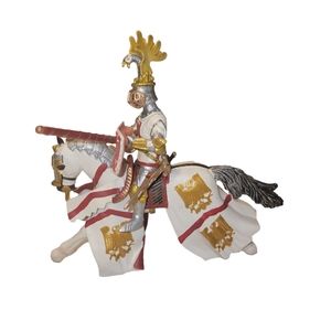 2011 PAPO TOURNAMENT KING PERCIVAL RED KNIGHT FIGURES